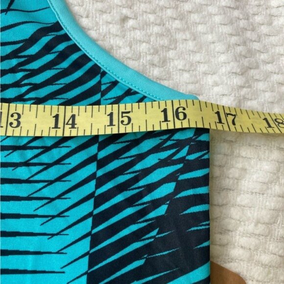 NWT Reebok Blue & Black Workout Tank Size M - Picture 5 of 7